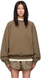 Essentials Brown Crewneck Sweatshirt