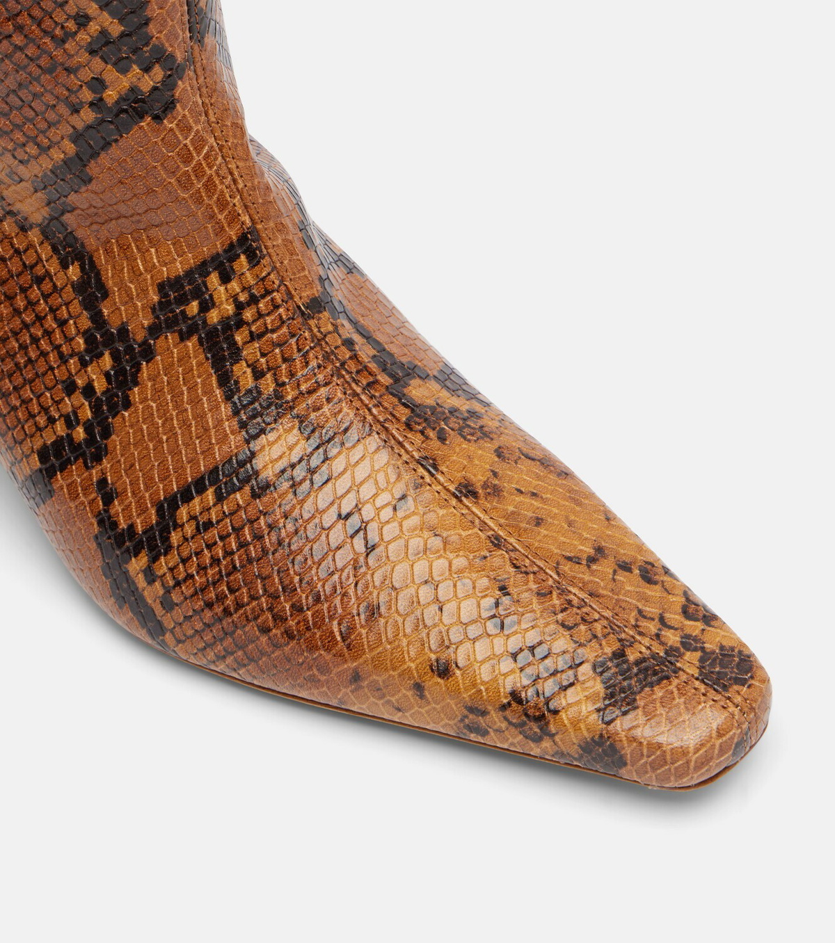 Staud Wally snake-effect leather knee-high boots