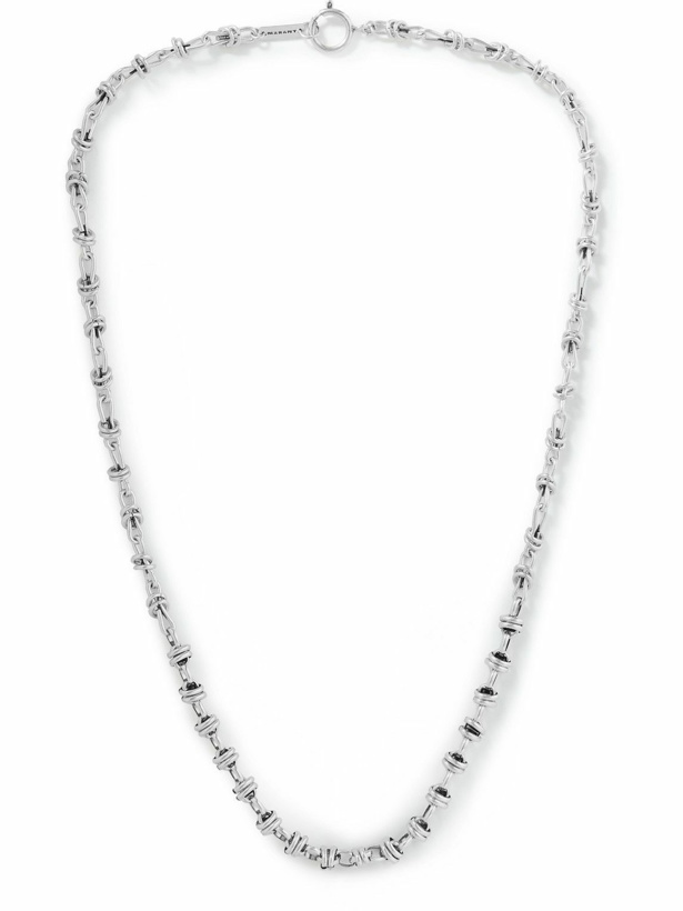 Photo: Isabel Marant - So Serious Silver-Tone Chain Necklace - Silver