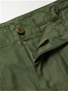 Beams Plus - Wide-Leg Cotton Trousers - Green