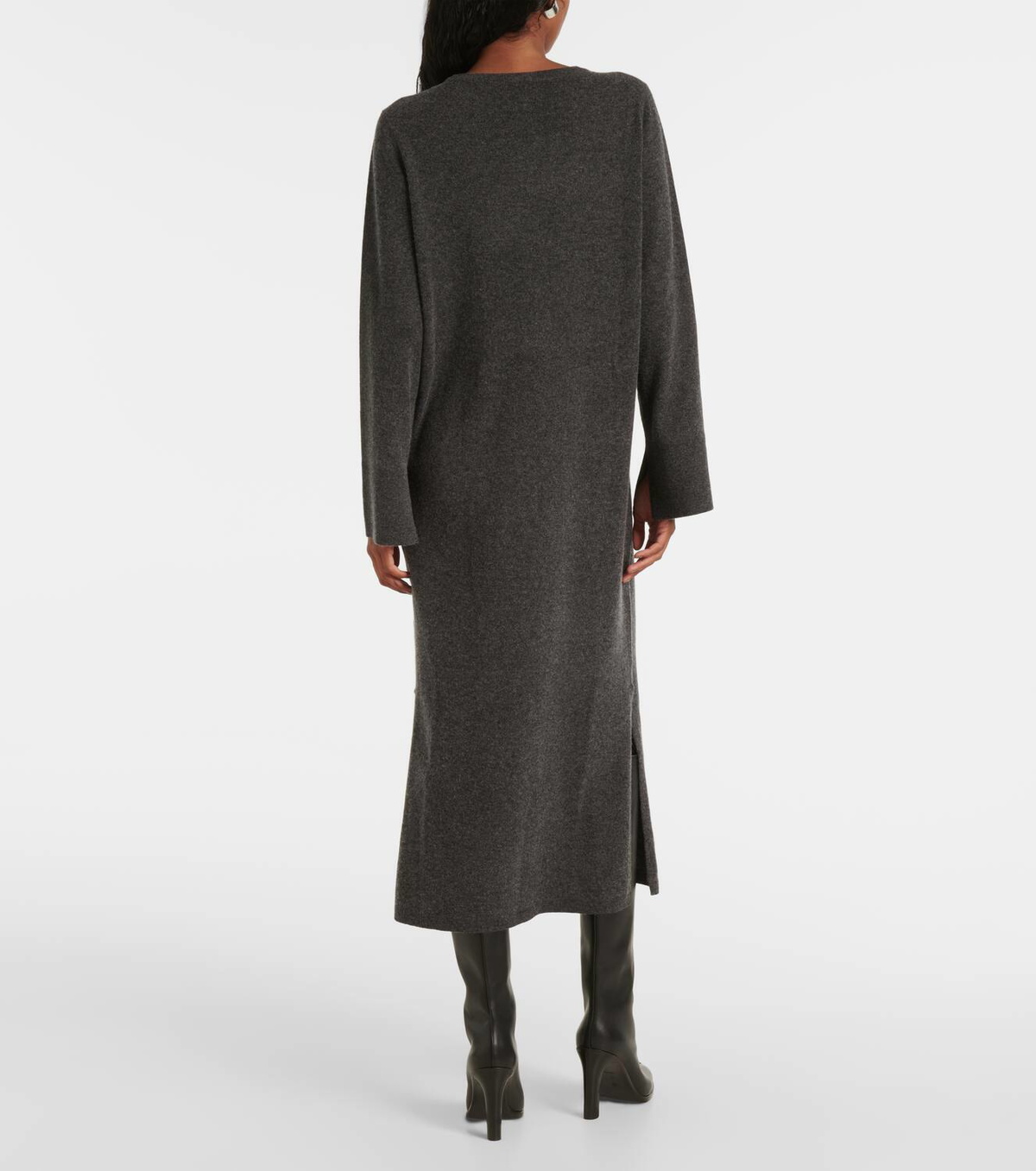 Jardin des Orangers Wool and cashmere sweater dress