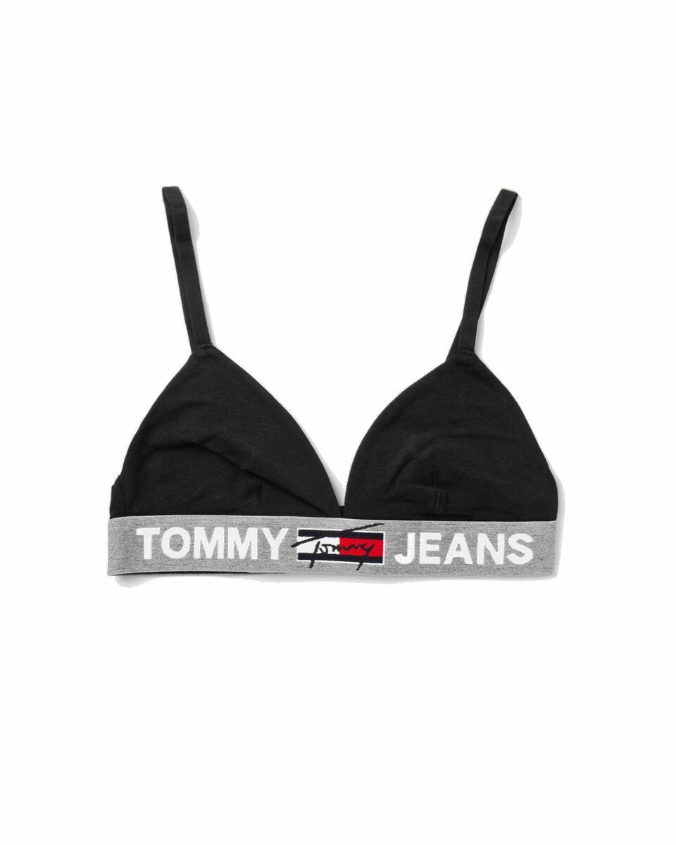 Tommy Hilfiger seamless unlined bralette in gray