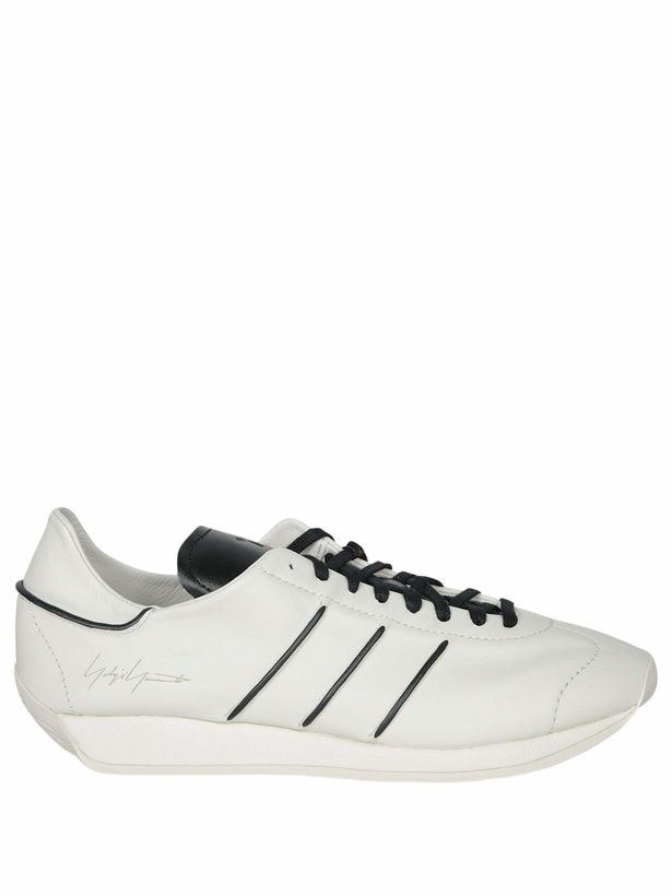 Photo: Y-3 Country White Sneakers