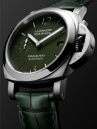 Panerai - Luminor Marina Quaranta Automatic 40mm Stainless Steel and Alligator Watch, Ref. No. PAM1304