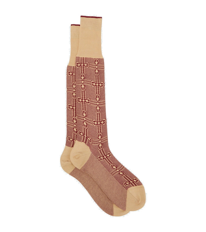 Photo: Gucci - Horsebit cotton socks