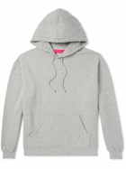 The Elder Statesman - Daily Cotton and Cashmere-Blend Hoodie - Gray