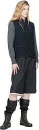 Rier Gray Boxy Walker Vest