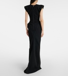 Maticevski Graduate peplum gown