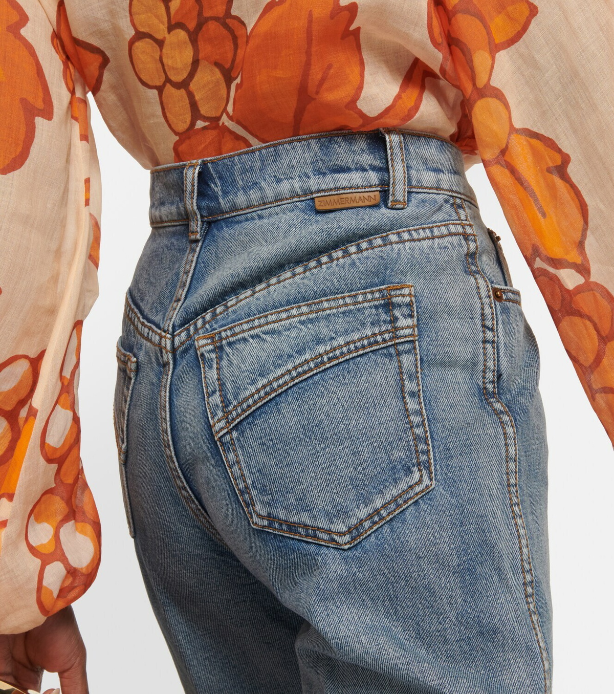 Zimmermann Luminosity wide-leg jeans Zimmermann