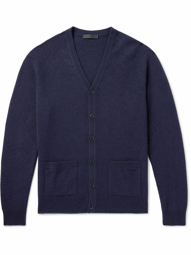 Photo: Saman Amel - Cashmere Cardigan - Blue