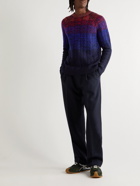 Missoni - Space-Dyed Wool-Blend Sweater - Blue
