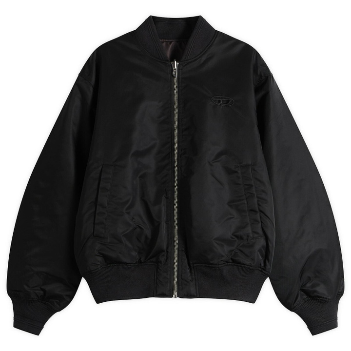 Photo: Diesel Men's Reversible Bomber Jacket in Black