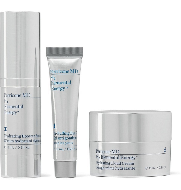 Photo: Perricone MD - H2 Elemental Energy Ultimate Hydration Starter Kit - Men - Colorless