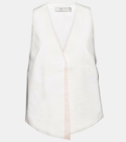 SIR Dune linen-blend vest