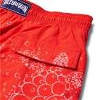 Vilebrequin - Moorea Long-Length Printed Swim Shorts - Red