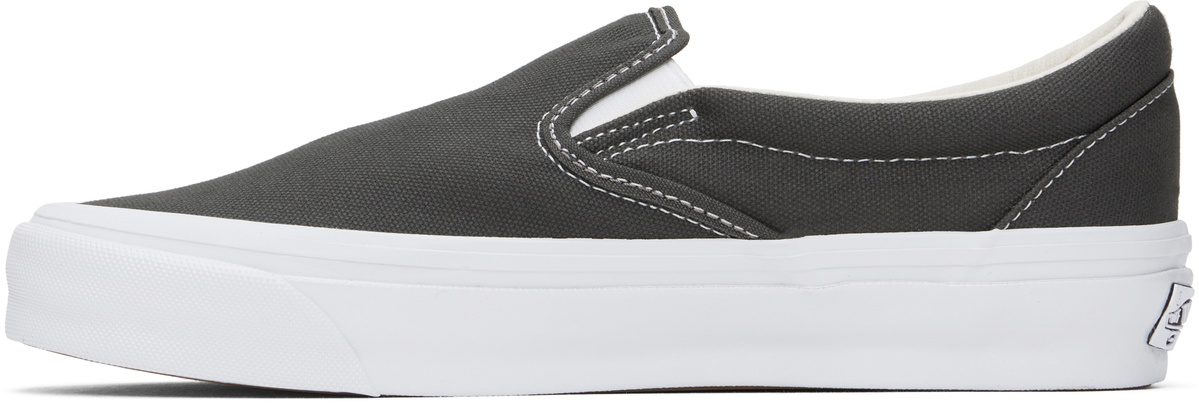 Vans Gray Classic Slip-on Sneakers