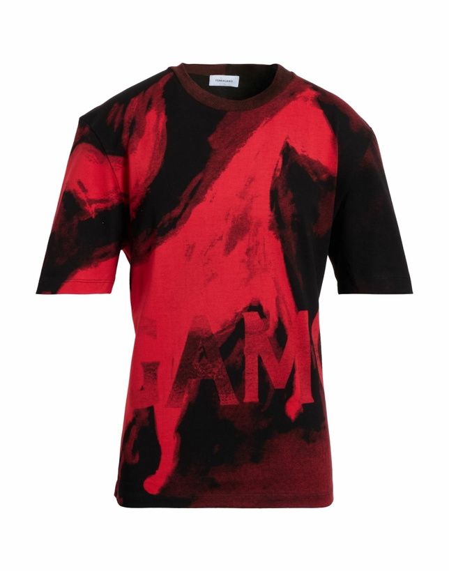 Photo: Ferragamo Mens T-shirt in Red