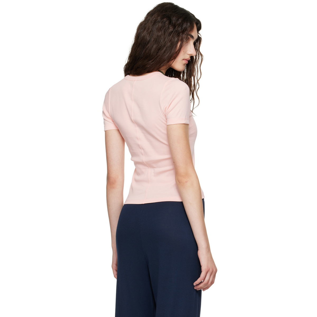 FLORE FLORE Pink Car T-shirt