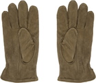 visvim Khaki Suede Gloves