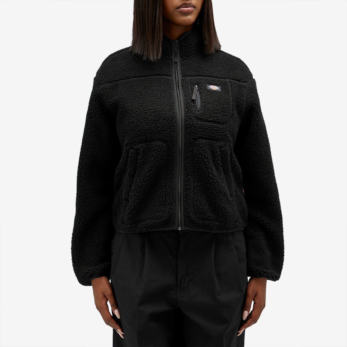 Dickies Women's Mount Hope Fleece in Black