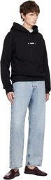 Jil Sander Black Logo Hoodie