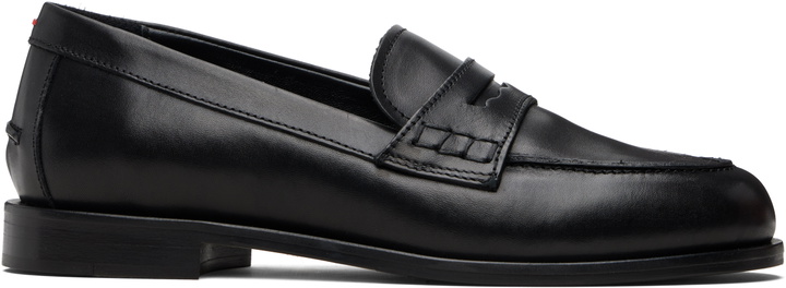 Photo: Aeyde Black Oscar Leather Loafers