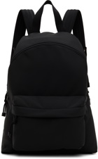 Valentino Garavani Black 'VLTN' Print Backpack