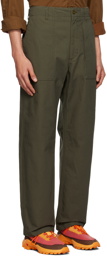 Engineered Garments Khaki Fatigue Trousers