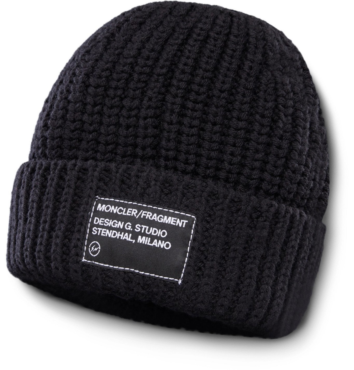 【即日発送】MONCLER　fragment design キャップ 帽子 ブラック 帽子