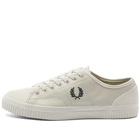 Fred Perry Authentic Men's Hughes Low Leather Sneakers in Light Ecru