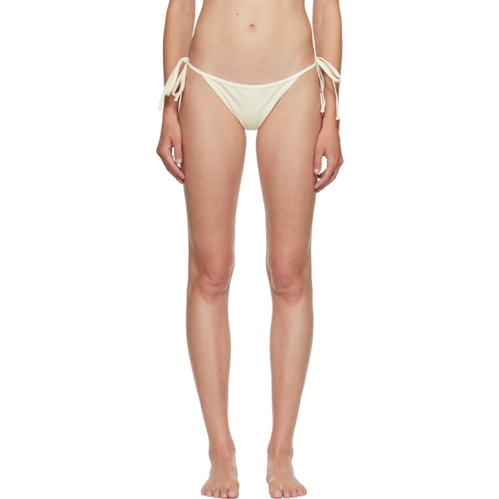 Photo: TOTEME Off-White Scoop Bikini Bottom