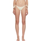 TOTEME Off-White Scoop Bikini Bottom