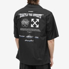 Off-White Men's Exact Opp Vacation Shirt in Black