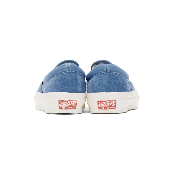 Vans Blue Suede OG Classic Slip-On Sneaker Vans