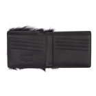 Maison Margiela Black Furry Wallet