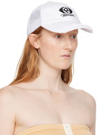 Raga Malak White 'Innocent' Trucker Cap