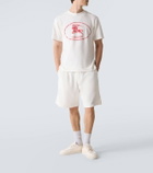 Burberry EKD cotton-blend towelling shorts