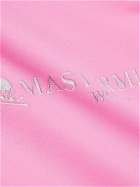 Mastermind World - Logo-Print Cotton-Jersey Hoodie - Pink