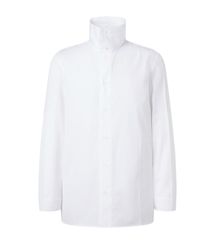 Photo: Bottega Veneta Cotton poplin shirt