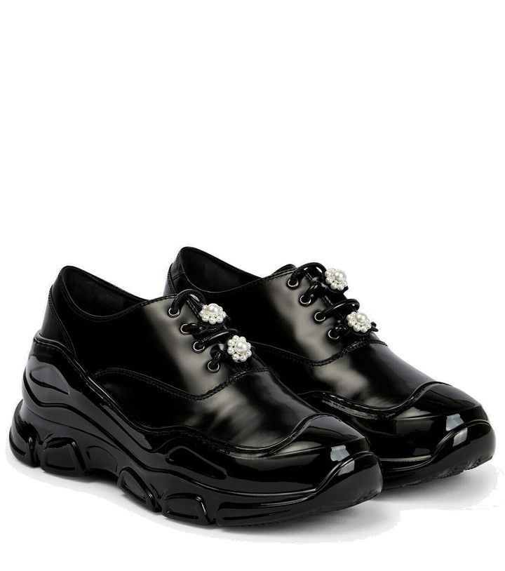Photo: Simone Rocha - Low Trek leather Derby shoes