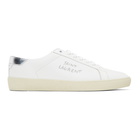 Saint Laurent White Court Classic SL/06 Sneakers