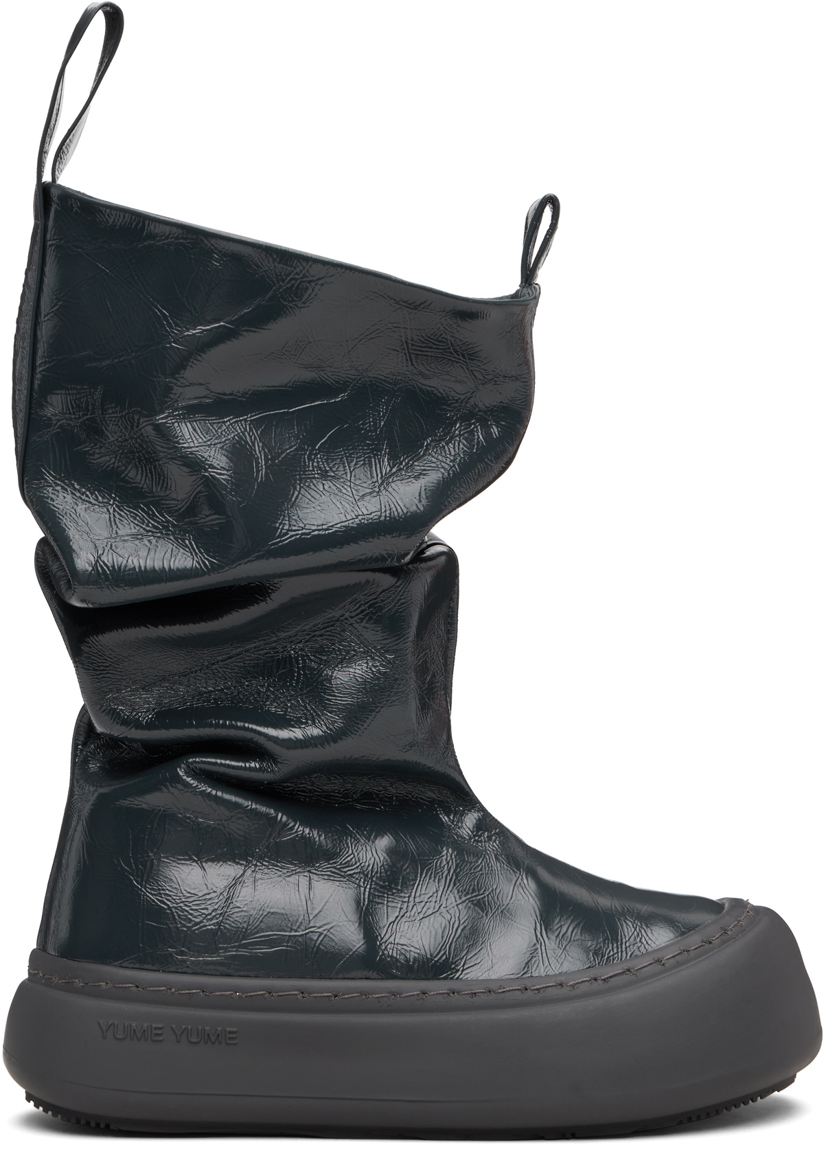 YUME YUME Gray Fisherman Low Boots