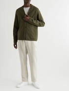 Sunspel - Milano Wool Cardigan - Green