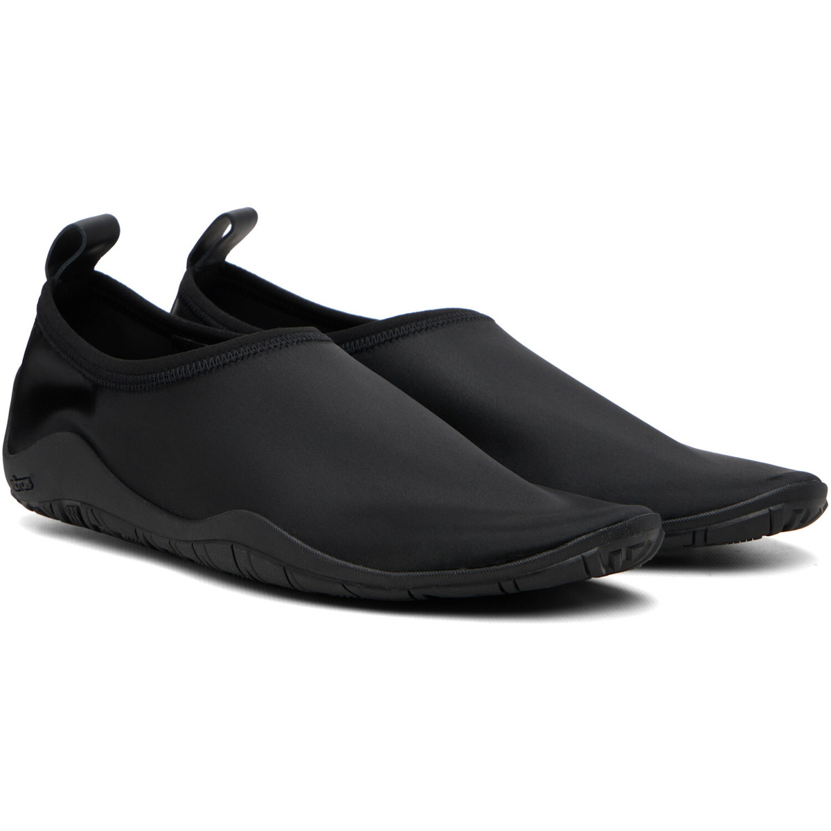 Jil Sander Black Elbe Slip On Loafers