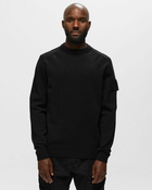 C.P. Company Metropolis Series Extrafine Merino Wool Knit Sweat Black - Mens - Pullovers