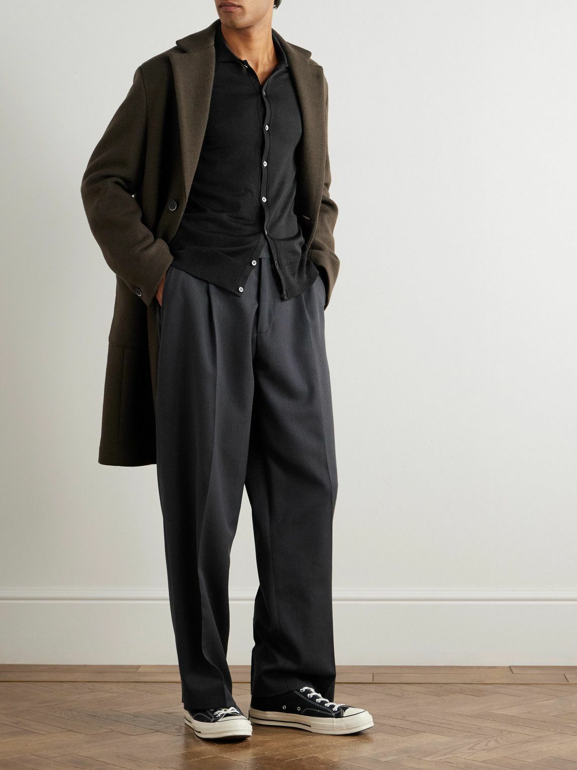 Barena - Merino Wool Cardigan - Black