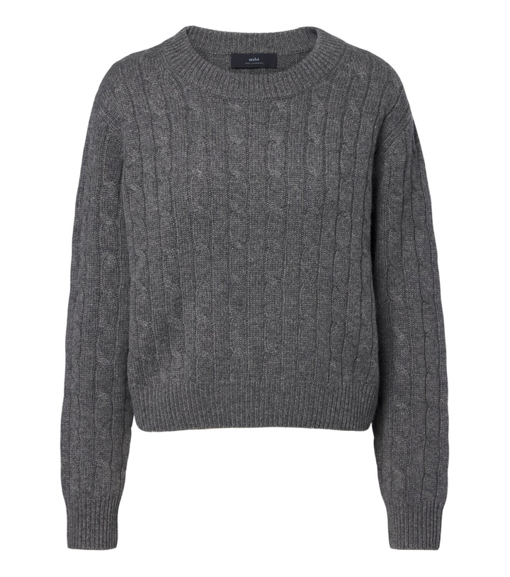 Photo: Arch4 Burnaby cable-knit cashmere sweater