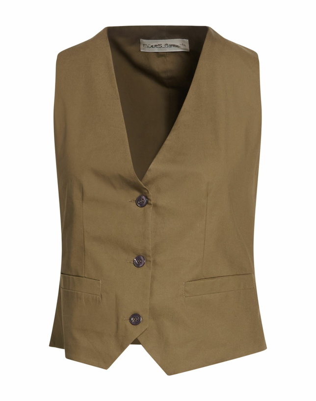 Photo: Modes Womens Tailored Vest in Military green