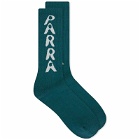 By Parra Men's Hole Logo Socks in Castleton Green 