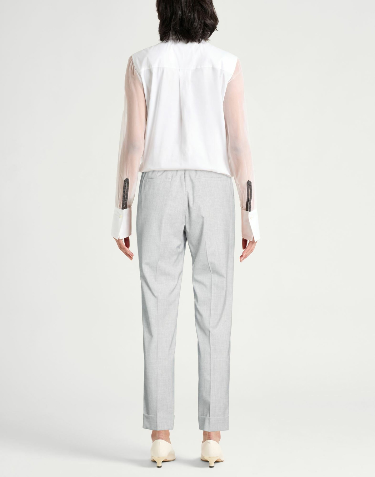 Peserico Womens Pants in Grey